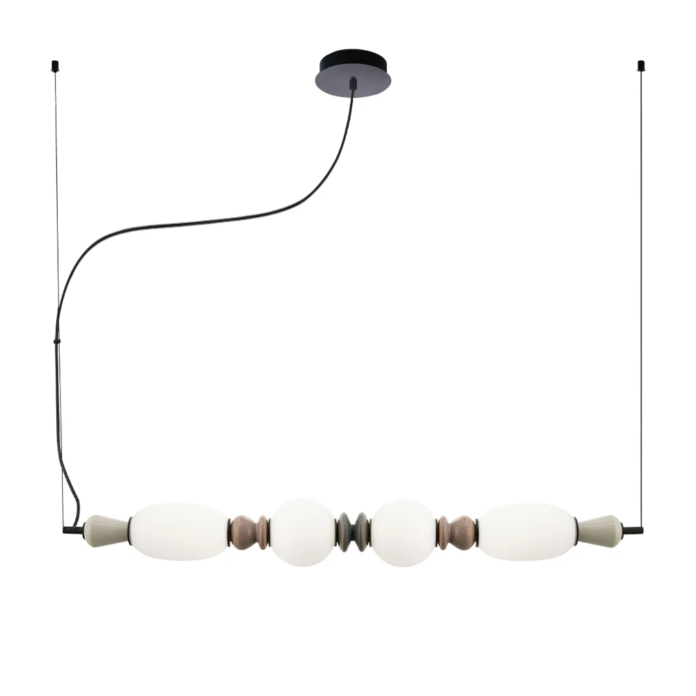 Κρεμαστό Φωτιστικό Ράγα Gemma 27W 3000K Viokef