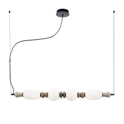 Κρεμαστό Φωτιστικό Ράγα Gemma 27W 3000K Viokef