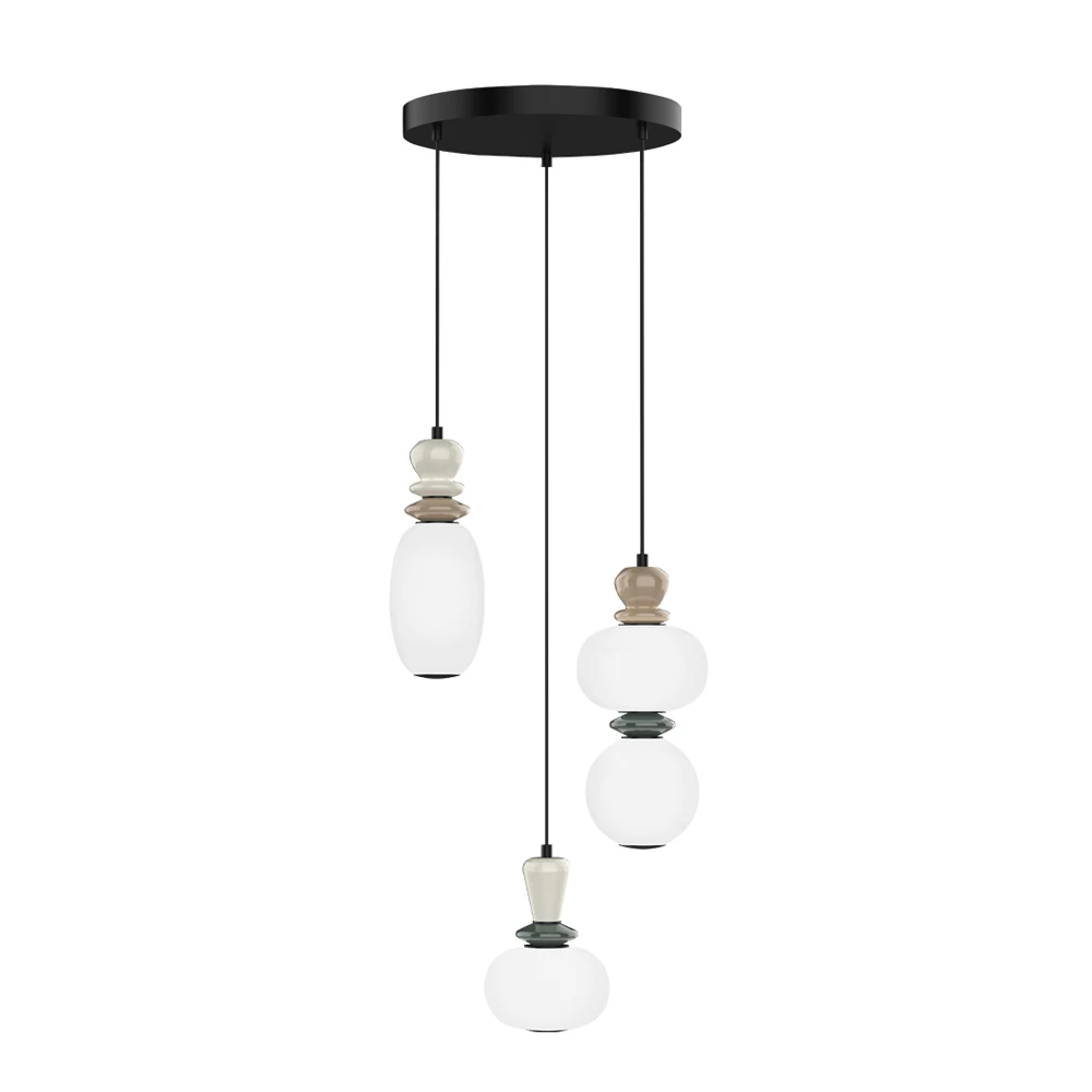 Κρεμαστό Φωτιστικό LED 19W 3/Φωτο Gemma - Viokef