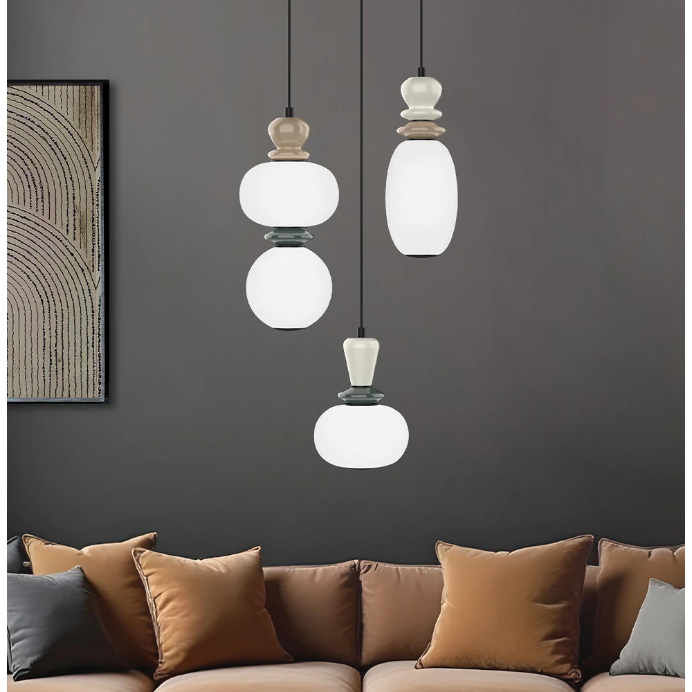 Κρεμαστό Φωτιστικό LED 19W 3/Φωτο Gemma - Viokef