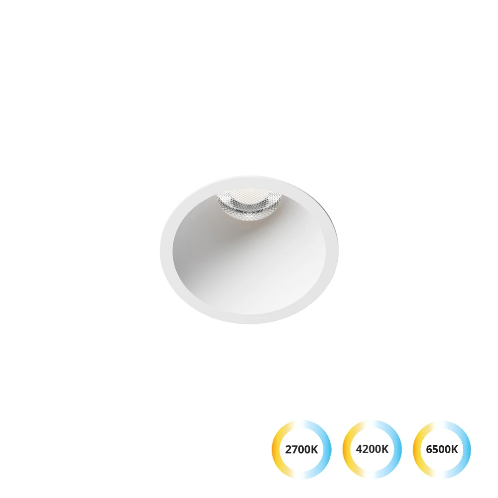 Σποτ Χωνευτό Λευκό D:72 with CCT switch Triac Dim Dylan VIOKEF