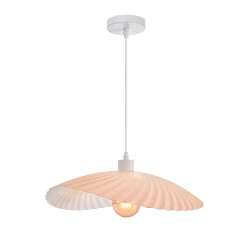 Κρεμαστό Φωτιστικό Μονόφωτο Ροζ Dance 1xE27 - Viokef