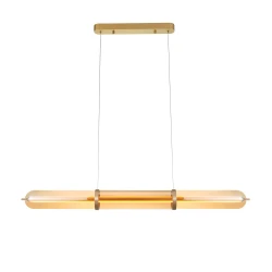 Κρεμαστό Φωτιστικό Ράγα Χρυσή 34W Eliana Viokef