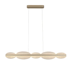 Κρεμαστό Φωτιστικό Ράγα Evana 3000K 65W Viokef