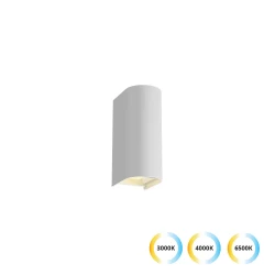 Φωτιστικό Τοίχου Λευκό 10W IP65 Azores - Viokef