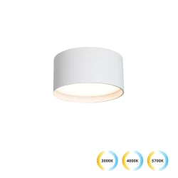 Φωτιστικό Οροφής Λευκό 15W Gabriel - Viokef