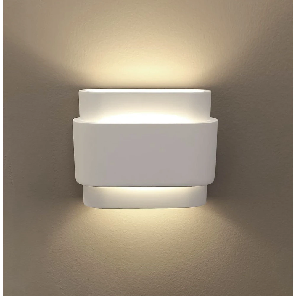 LED Απλίκα Σε Λευκή Αποχρώση  2 x Max 8W G9 IP20 Sandra- Viokef