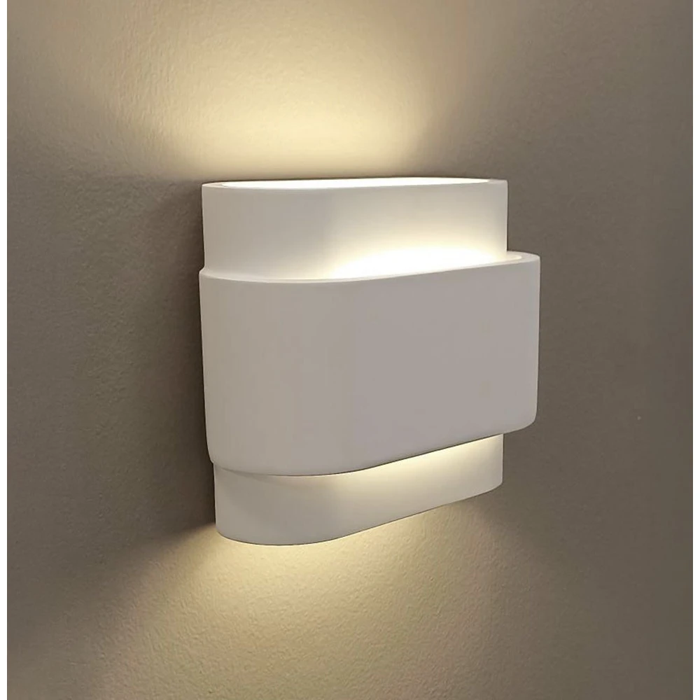 LED Απλίκα Σε Λευκή Αποχρώση  2 x Max 8W G9 IP20 Sandra- Viokef