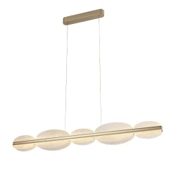 Κρεμαστό Φωτιστικό Ράγα Evana 3000K 65W Viokef