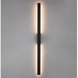 LED Φωτιστικό Τοίχου Εξωτερικού Χώρου H:1010 18W IP65 Ανθρακί Toscana - VIOKEF
