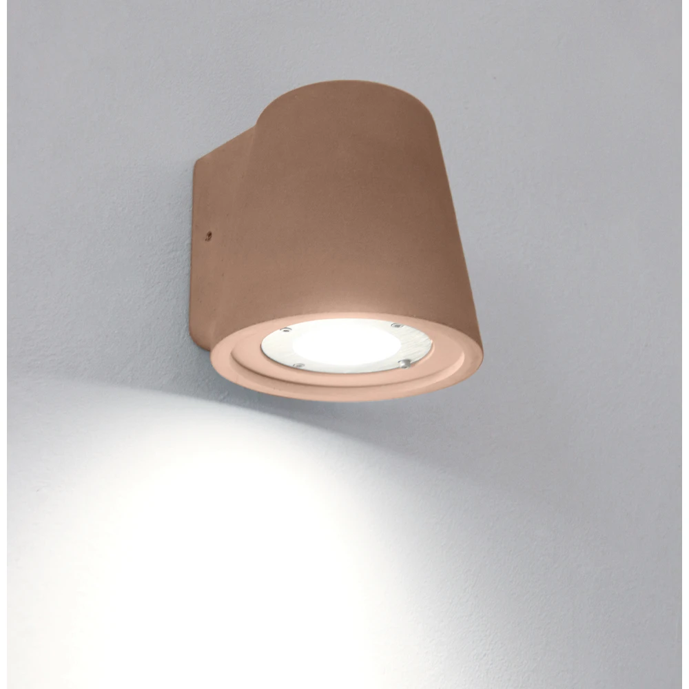 Επιτοίχιο Εξωτερικό Σποτ GU10 IP65 Terracotta IP65 Kiara Viokef