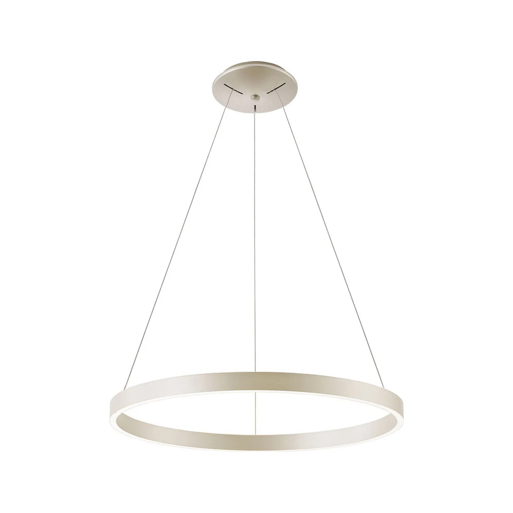 Κρεμαστό Φωτιστικό Σαμπανιζέ Ασημί Dimmable Saturn VIOKEF