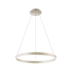Κρεμαστό Φωτιστικό Σαμπανιζέ Ασημί Dimmable Saturn VIOKEF