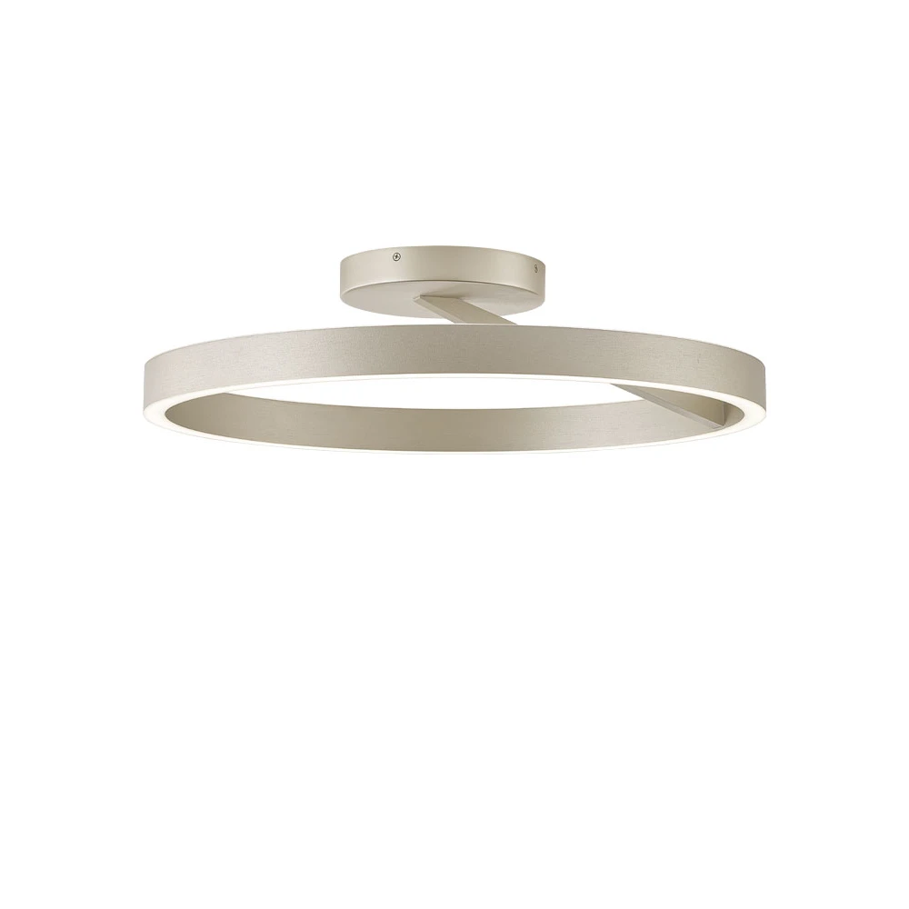 LED Πλαφονιέρα Οροφής D:500 47W 3000K/4000K με CCT Dimmable Saturn - Viokef