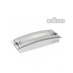 ΦΩΤΙΣΤΙΚΟ LED SMD 3W 6500Κ 230V ΕΠΑΝΑΦΟΡΤΙΖΟΜΕΝΟ ΜΕ ΜΠΑΤΑΡΙΑ Li-ion ΣΥΝΕΧΟΥΣ & ΜΗ ΣΥΝΕΧΟΥΣ ΛΕΙΤΟΥΡΓΙΑΣ ME 4 ΑΥΤΟΚ. IP65 UNIVERSE