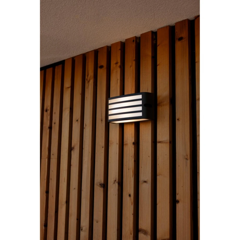ZEBRA Wall Dark Grey  Architectural Modern Diffuse Light LUTEC