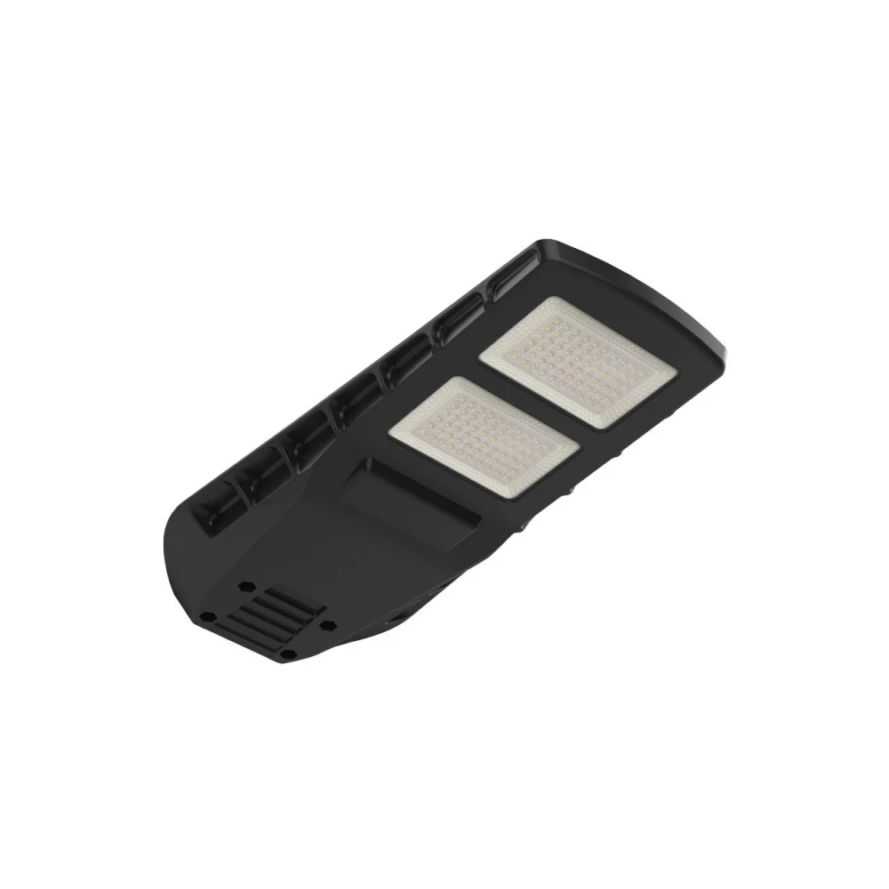 ΦΩΤΙΣΤΙΚΟ ΔΡΟΜΟΥ LED ME ΗΛΙΑΚΟ ΠΑΝΕΛ SMD PROFESSIONAL 120W 6500K 2420lm 130X60° IP65  ΜΑΥΡΟ UNIVERSE