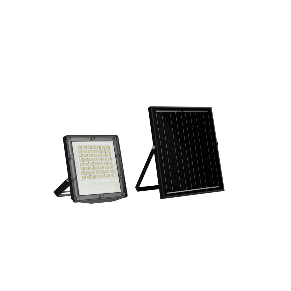 ΠΡΟΒΟΛΕΑΣ LED ME ΗΛΙΑΚΟ ΠΑΝΕΛ SMD PROFESSIONAL 120W 3CCT(3000/4000/6500K) 1650lm 90° IP65 ΑΝΘΡΑΚΙ UNIVERSE