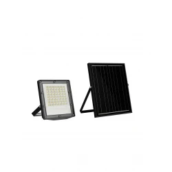ΠΡΟΒΟΛΕΑΣ LED ME ΗΛΙΑΚΟ ΠΑΝΕΛ SMD PROFESSIONAL 120W 3CCT(3000/4000/6500K) 1650lm 90° IP65 ΑΝΘΡΑΚΙ UNIVERSE