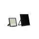 ΠΡΟΒΟΛΕΑΣ LED ME ΗΛΙΑΚΟ ΠΑΝΕΛ SMD PROFESSIONAL 120W 3CCT(3000/4000/6500K) 1650lm 90° IP65 ΑΝΘΡΑΚΙ UNIVERSE