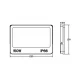 ΠΡΟΒΟΛΕΑΣ LED DOB 150W 3CCT(3000/4000/6500K) 180-265V 14250m 120° IP66 ΑΝΘΡΑΚΙ UNIVERSE
