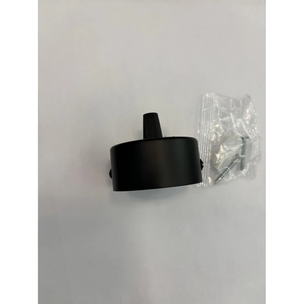 ΡΟΖΕΤΑ ΑΛΟΥΜΙΝΙΟΥ Φ60x27mm ΓΙΑ MODULAR ΓΡΑΜΜΙΚΟ ΦΩΤΙΣΤΙΚΟ LED ΜΑΥΡΟ UNIVERSE