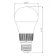 ΛΑΜΠΑ LED SMD Α60 9W E27 5CCT 2700K-3000K-4000K-5000K-6500K 220-240V 810lm UNIVERSE