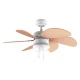 EnergySilence Aero 3600 Vision Orange CEC-05966 - Ανεμιστήρας Οροφής 2 σε 1 με Φως, Διπλής Κατεύθυνσης 50W | 92cm