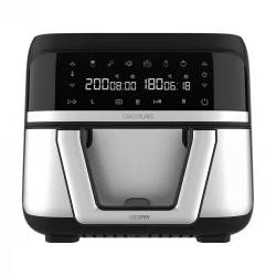 Cecofry Dual 9000 CEC-04996 - Ψηφιακή Φριτέζα Αέρος (Air Fryer) Με Αποσπώμενο Κάδο 9 Lt Μαύρη