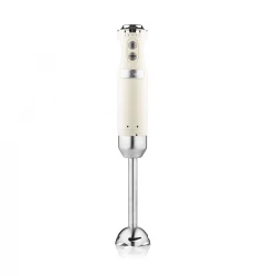 WKHBS270WH - Ραβδομπλέντερ Με Ανοξείδωτη Ράβδο 600 W Λευκό Retro Series