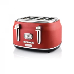 WKTTB809RD - Φρυγανιέρα 4 Θέσεων 1750 W Κόκκινη Retro Series