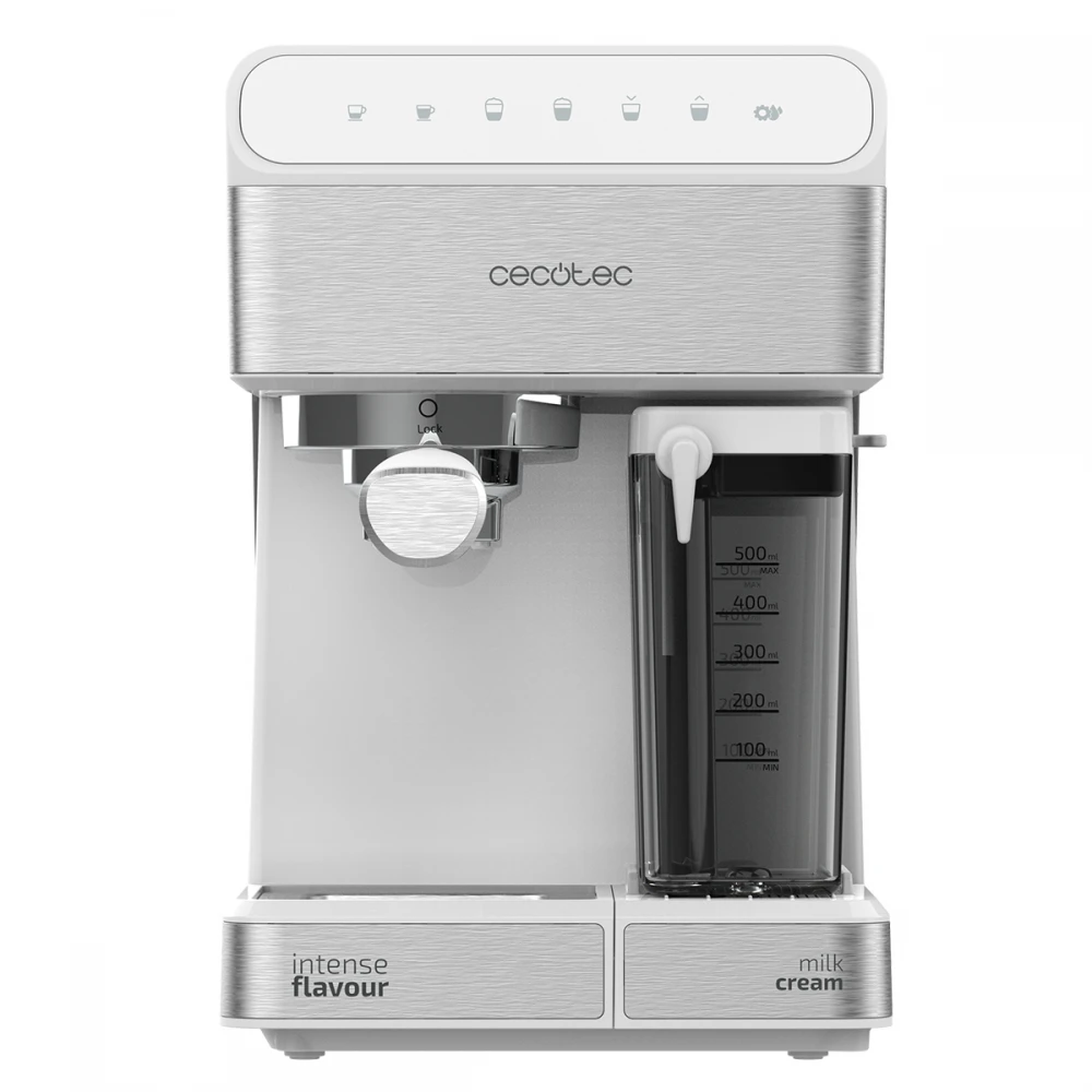 Power Instant-ccino 20 Touch Serie Bianca CEC-01557 - Μηχανή Espresso & Cappuccino 1350 W Πίεσης 20 Bar Λευκή