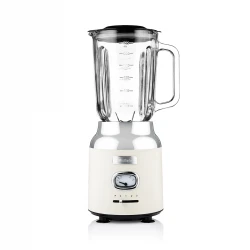 WKBE221WH - Μπλέντερ Με Γυάλινη Κανάτα 1. 5 Lt 600 W Λευκό Retro Series