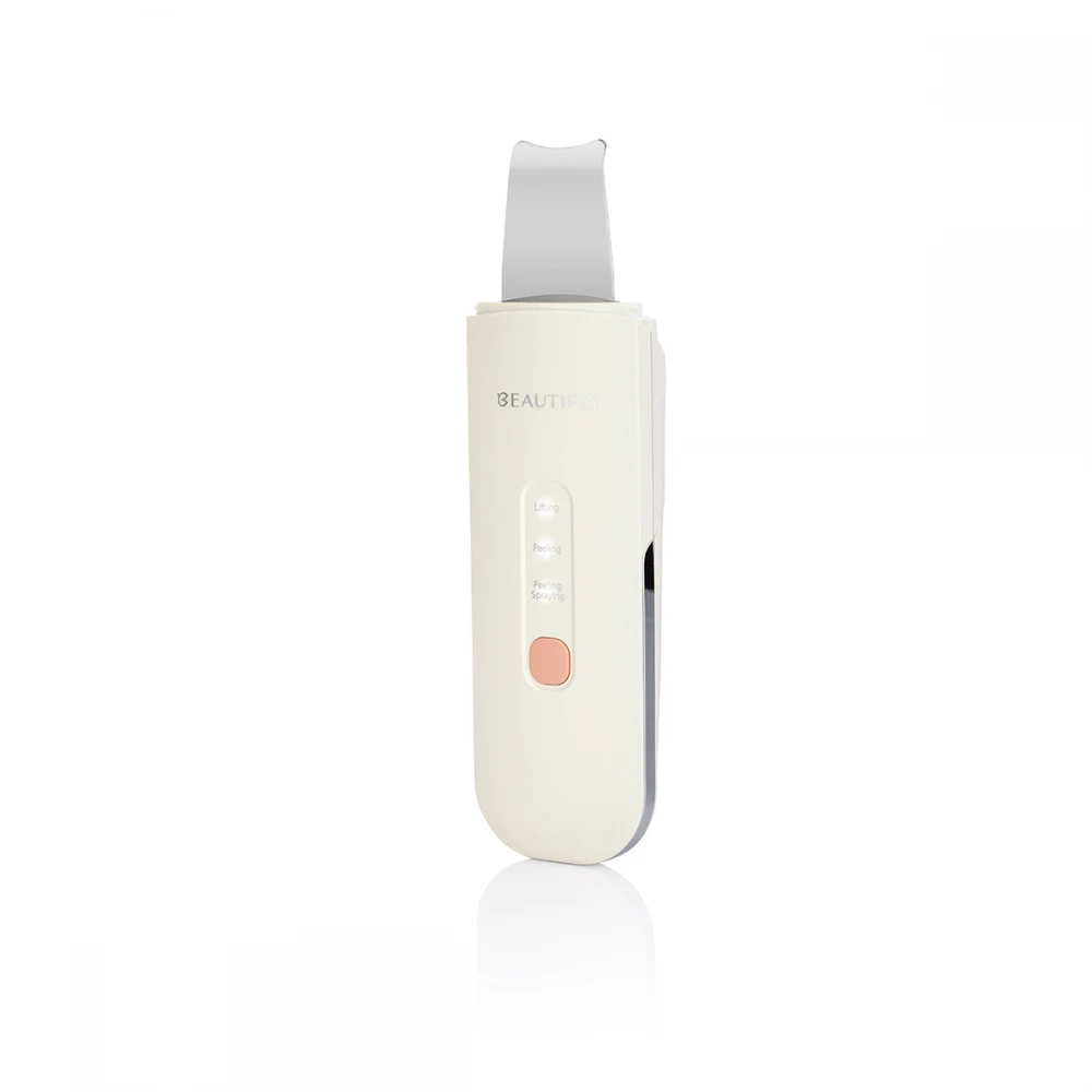 SCRUB AQUA GLOW PRO - Επαναφορτιζόμενη Σπάτουλα Καθαρισμού Προσώπου με Υπερήχους και Νερό