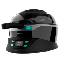 TurboCecoFry 4D Healthy 03055 - Φριτέζα Αέρος (Air Fryer) με Αποσπώμενο Κάδο 3.5 Lt Μαύρη
