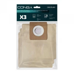 CONGA POWERBAG 2500 COMPACT PLUS 60944 - Σακούλα για την Ηλ. Σκούπα Conga Power Bag 2500 Compact Plus 3τμχ.