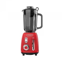 POWER BLACK TITANIUM RETRORED 03882 - Μπλέντερ 1200W με Γυάλινη Κανάτα 1.5Lt
