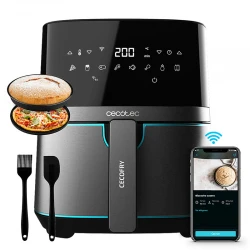 Cecofry Full InoxBlack 5500
Connected Pack 03319 - Ψηφιακή Φριτέζα Αέρος (Air Fryer) Με Αποσπώμενο Κάδο 5.5 Lt Γκρι