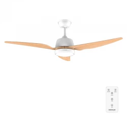 ENERGY SILENCE AERO 5200 WHITE WOOD 08492 - Ανεμιστήρας Οροφής 2 Σε 1 62W