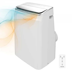 FORCE CLIMA 12600 SOUNDLESS HEATING 08176 - 5 σε 1, Φορητό Κλιματιστικό 12000 BTU  με τηλεχειριστήριο