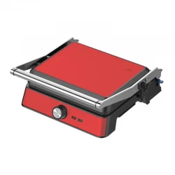 CONTACT GRILL WKCG907RD - Γκριλιέρα με Άνοιγμα 180° και ισχύ 2200W | 102531