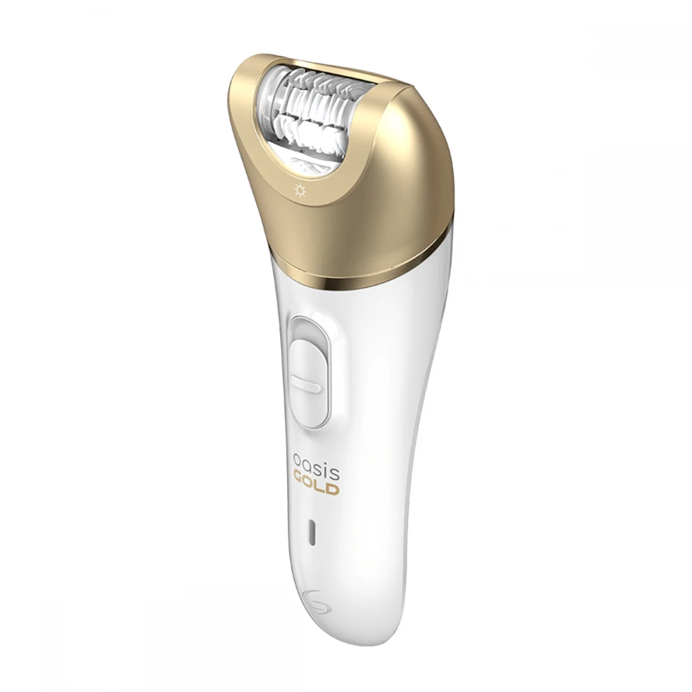 OASIS GOLD GE1550 - Επαναφορτιζόμενη Αποτριχωτική Μηχανή Epilator για Σώμα, Πρόσωπο και μπικίνι