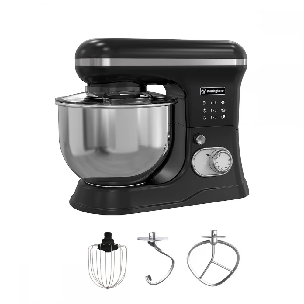 WKSMXR498BK - Κουζινομηχανή με Ανοξείδωτο Κάδο 5 Lt 1200 W