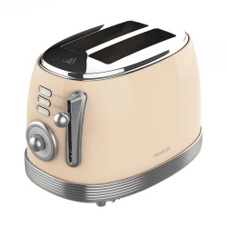 TOAST&TASTE VINTAGE 800 LIGHT BEIGE 03212 - Φρυγανιέρα 2 Θεσεων | 850W