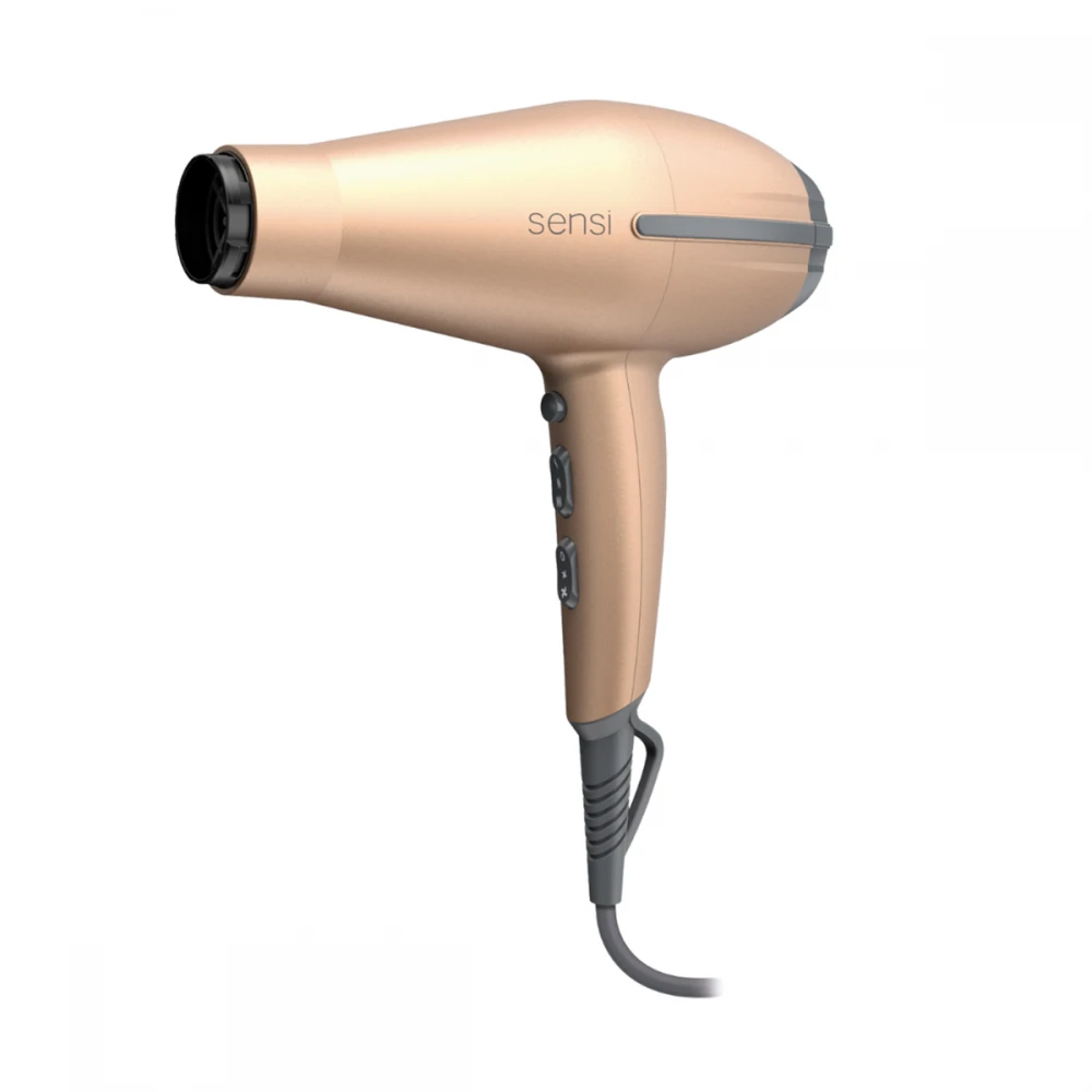 TEMPO 5D SENSI GOLD GH3320 - Επαγγελματικό Πιστολάκι Μαλλιών με στόμιο και Φυσούνα 2200 W