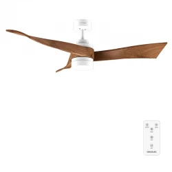 ENERGYSILENCE AERO 5280 DARK WOOD 08476 - Ανεμιστήρας Οροφής 2 Σε 1 40 W DC | 132 cm