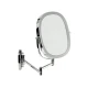 DUAL SIDE 7x WALL MIRROR - ΚΑΘΡΕΠΤΗΣ ΕΠΙΤΟΙΧΙΟΣ ΔΥΟ ΟΨΕΩΝ ΜΕ ΦΩΣ 230x180 mm