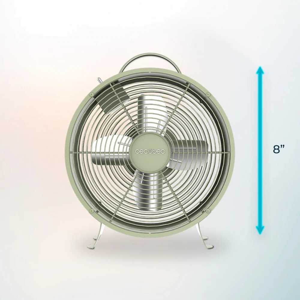 EnergySilence 400 Retro Desk Green CEC-08212 - Επιτραπέζιος Ανεμιστήρας 25 W | 20cm