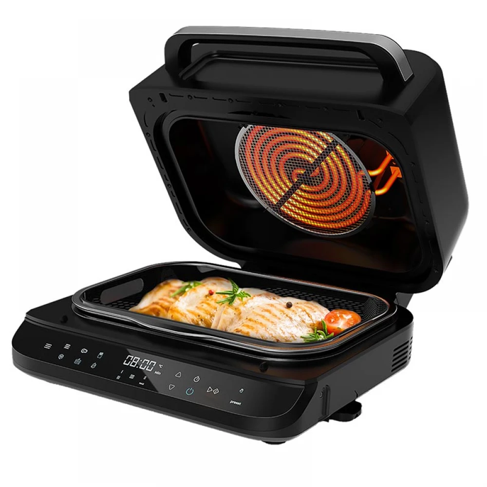 Cecofry FireDome 6000 CEC-04951 - Ψηφιακή Φριτέζα Αέρος (Air Fryer) με Αποσπώμενο Κάδο 6 Lt Μαύρη