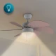EnergySilence Aero 3600 Vision Nude CEC-05965 - Ανεμιστήρας Οροφής 2 σε 1 με Φως, Διπλής Κατεύθυνσης 50W | 92cm